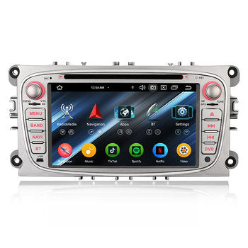 Erisin ES6768FN Android 14.0 4G DAB + DSP GPS voiture DVD multimédia GPS pour FORD Mondeo FocusGalaxy CarPlay Autoradio de voiture STOCK UE