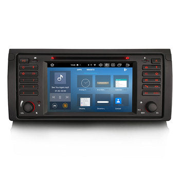 GPS stéréo de voiture Erisin ES8553B 8 cœurs Android 12 pour BMW X5 E53 sans fil CarPlay Autoradio DVD SWC DTV DSP BT5.1 stock EU