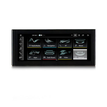 MEKEDE EU Stock Unité centrale de voiture Android Stéréo de voiture GPS Navigation Moniteur de lecteur de voiture sans fil 8 cœurs pour Android 14 RMC pour Audi Q3