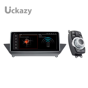 Uckazy 10.25 "AutoRadio Android 14 pour BMW X1 E84 CIC 2009-2013 Multimédia Android Écran Carplay Radio GPS Navigation Stéréo
