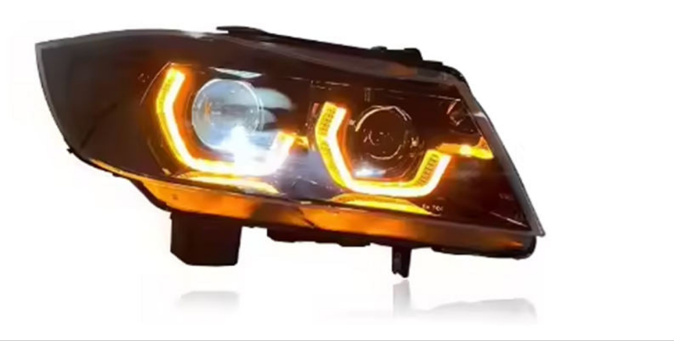 عدسة جهاز عرض LED SJC لمصابيح BMW E90 الأمامية 2005-2012