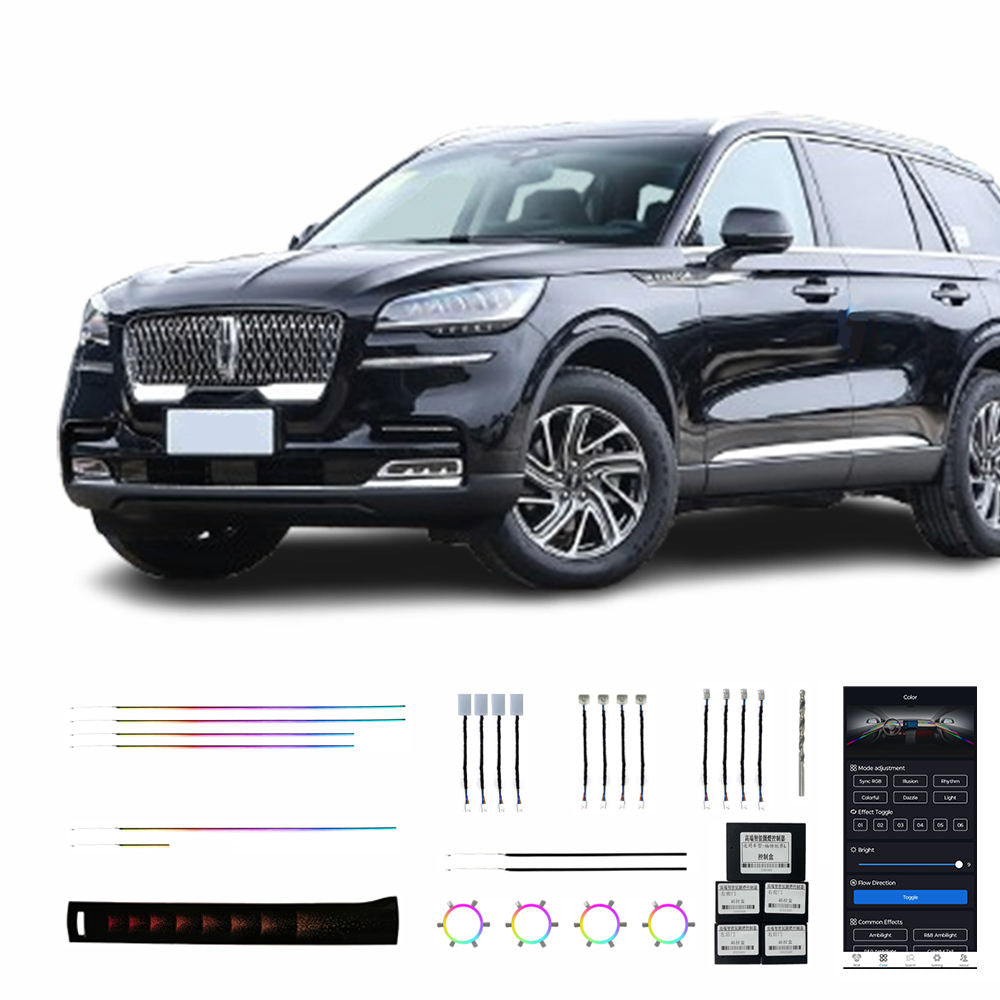 Lincoln 20-23 Aviator Starlink 25 Lumières Pour Modifications De Voiture Dorigine Ambiance Intérieure De Haute Qualité