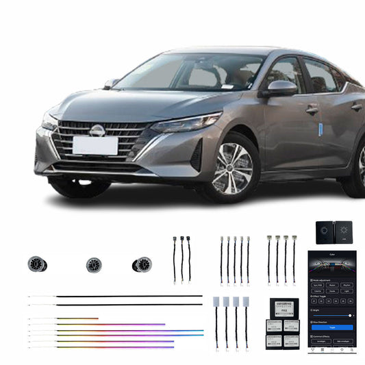 Nissan 20-23 14Sylphy 24 Lampes Intérieur Modifié De Haute Qualité Lumière Ambiante Voiture Vente Usine