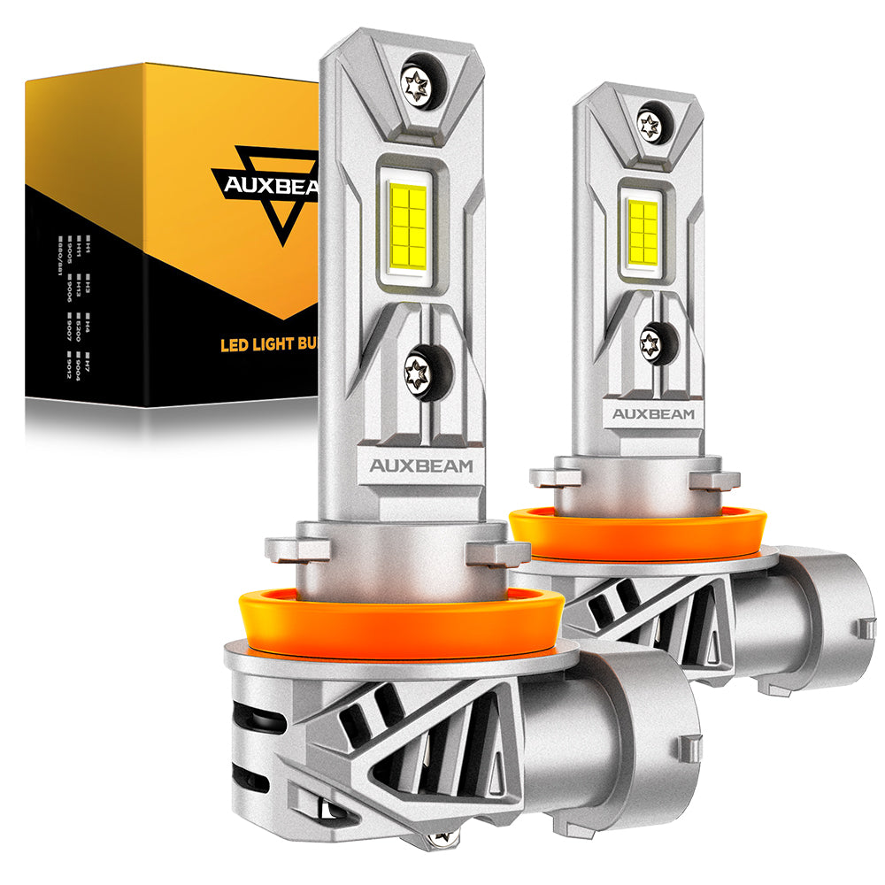 🆕H11/H9/H8 LED Headlight Bulbs 70W 20000LM Q26 Series 1:1 Size Plug-n-Play 6500K Cool White | 2 Bulbs