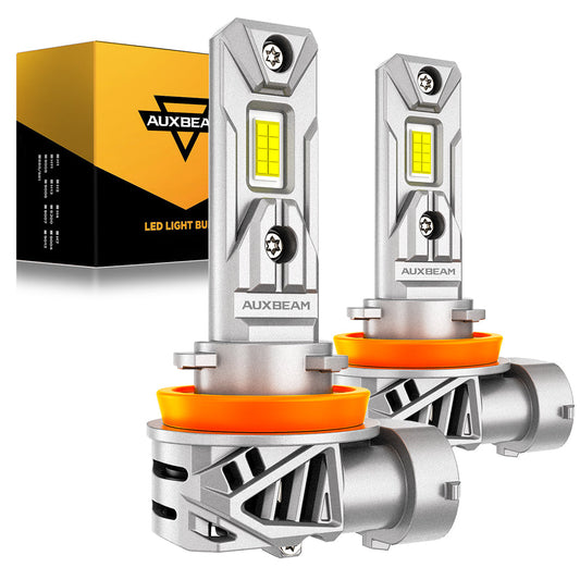 🆕H11/H9/H8 LED Headlight Bulbs 70W 20000LM Q26 Series 1:1 Size Plug-n-Play 6500K Cool White | 2 Bulbs