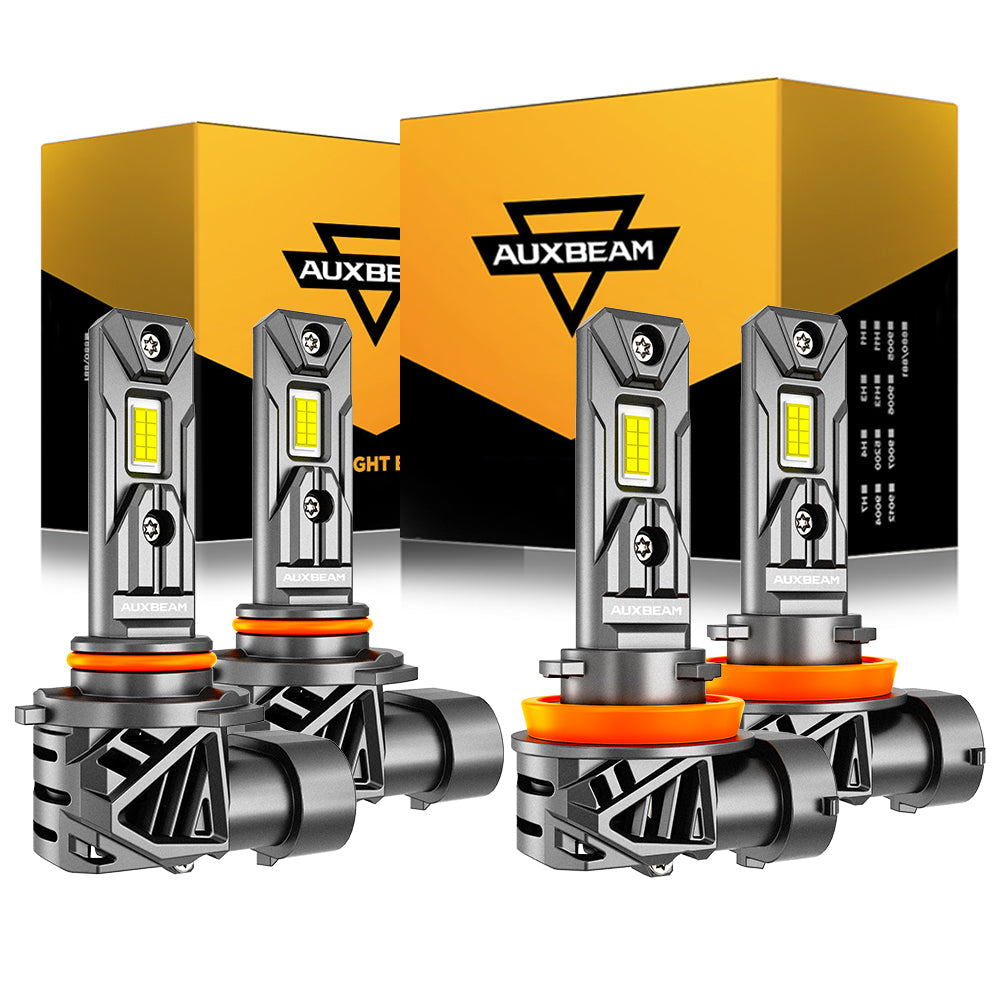 🆕1:1 Same OEM Size Q26S Series 22000LM 90W LED Headlight Bulbs 6500K Cool White