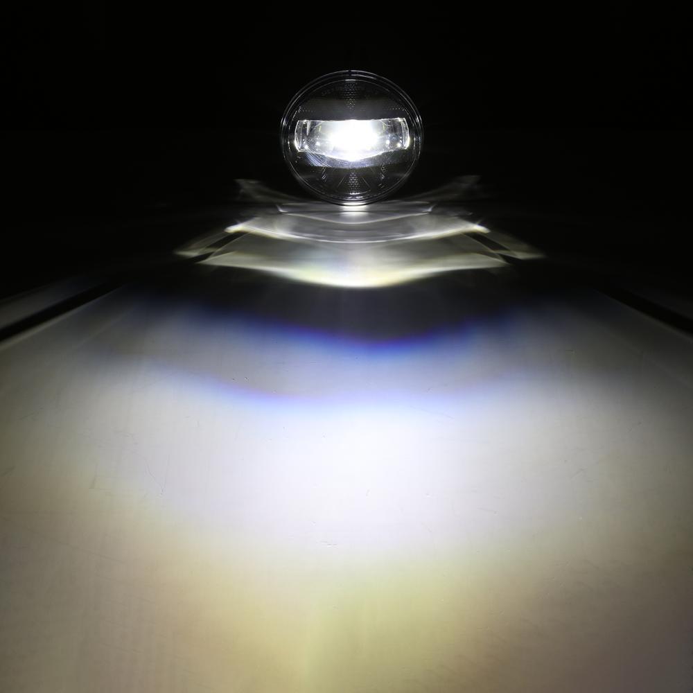 (2pcs/set) 48W LED Fog Lights DOT Approved For 2007-2013 GMC Sierra 1500 / 2007-2014 Sierra 2500HD 3500HD (Black)