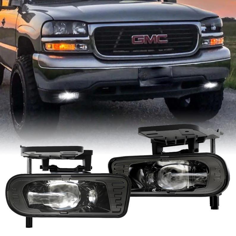 DOT Approved LED Fog Light Replacement for GMC Sierra 1999-2002 and Yukon 2000-2006