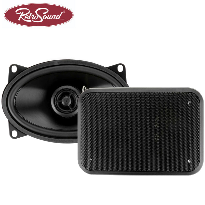 مكبر صوت RETROSOUND مقاس 4 × 6 بوصة، 97 × 153 مم (زوج)، نيوديم