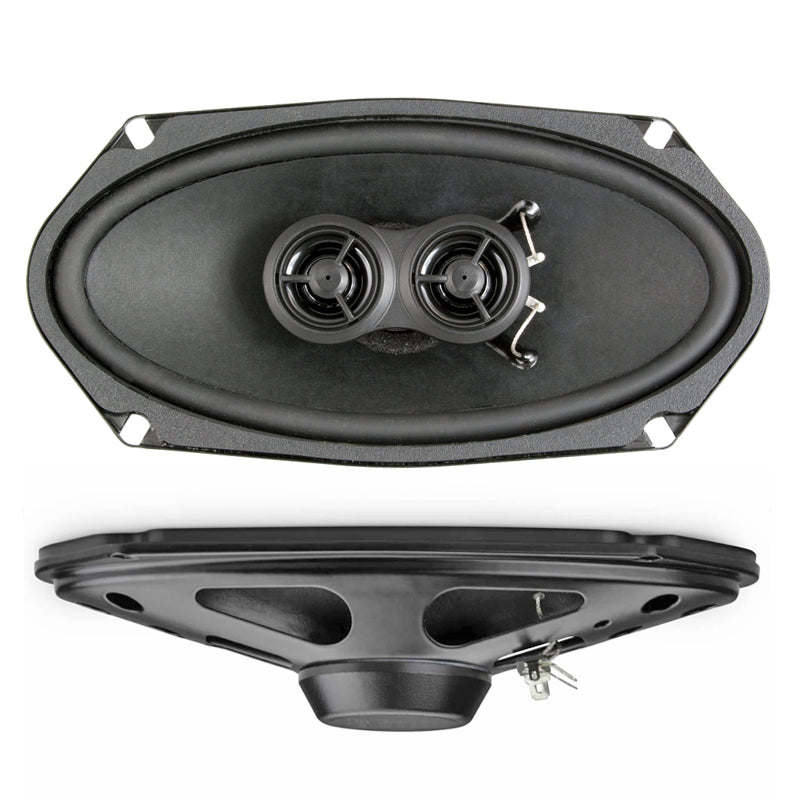 مكبر صوت RETROSOUND مقاس 4 × 8 بوصة، 101 × 202 مم (زوج)، نيوديم