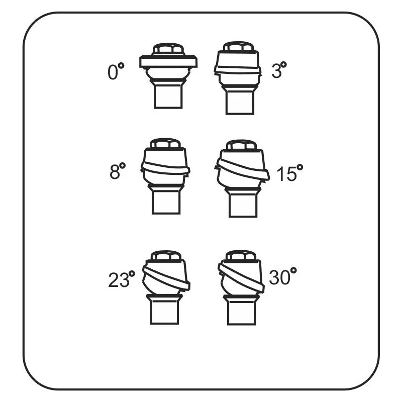 RETROSOUND Universal mini fully-automatic power antenna. chrome