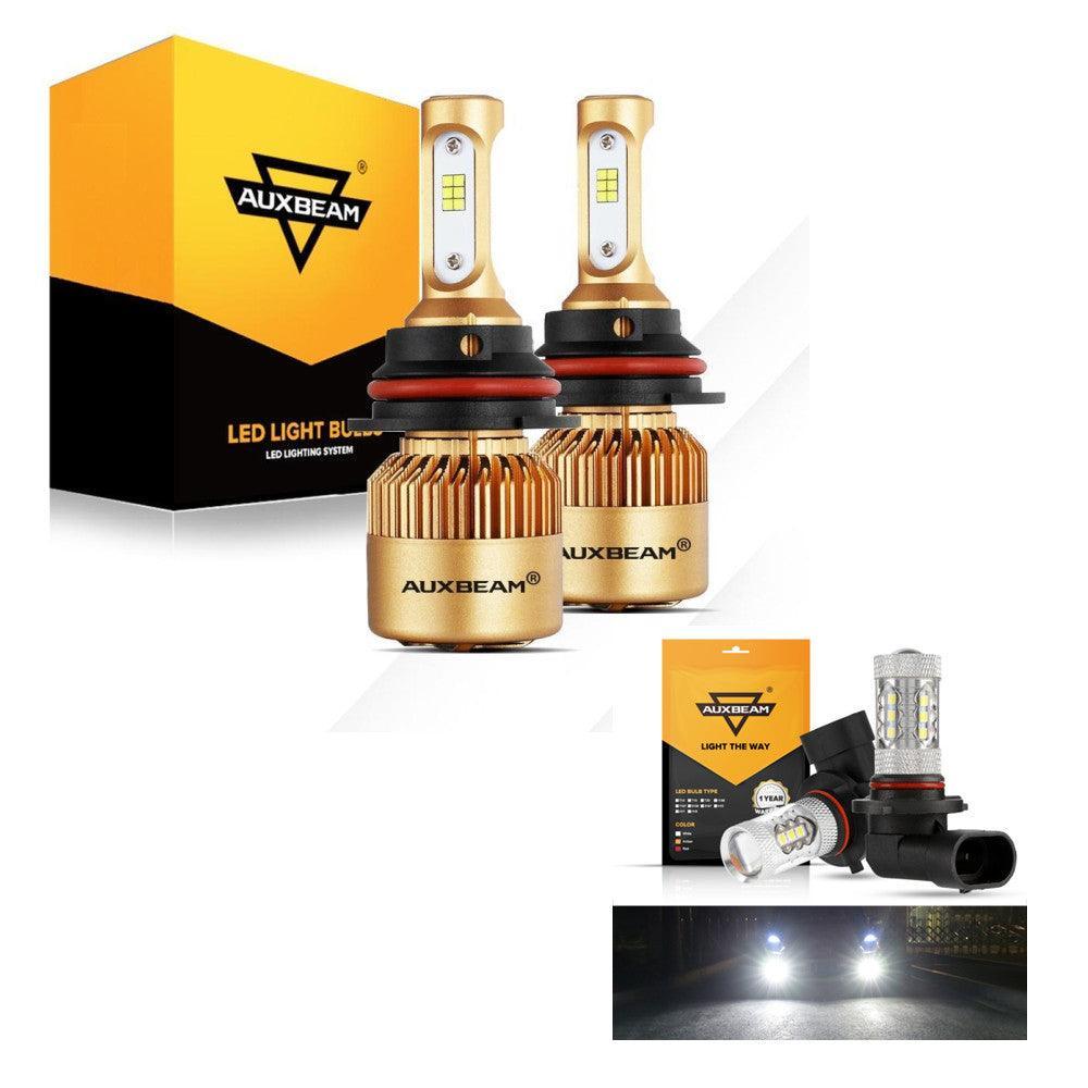 لمصابيح الإضاءة LED لسيارة فورد رينجر 9007 موديلات 2000-2011، سلسلة S3، شعاع 270°/360°، 8000 لومن