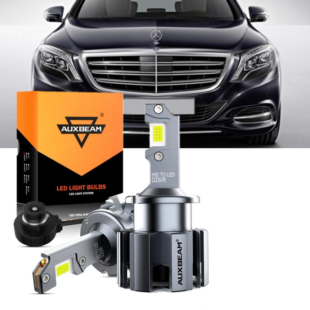 For 2001-2006 Mercedes-Benz S600 with HID headlamps LED Light Bulbs High Low Beam Bundle - Auxbeam  – éclairage LED auto