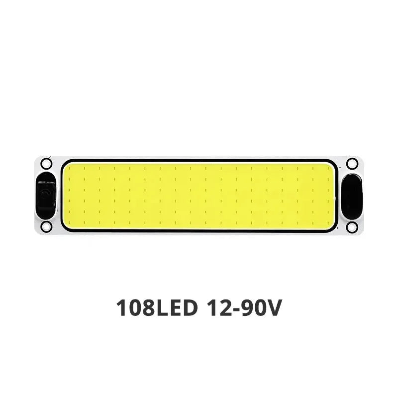 LED 12-24V Car Reading LED Night Strip Light Interior Light Ceiling Lamp with On Off Switch for Van Lorry Truck Camper Boat