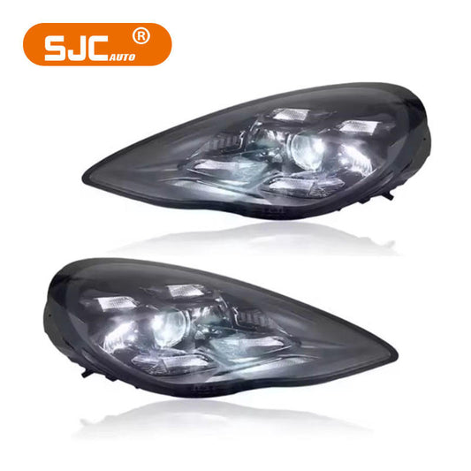 مصابيح أمامية SJC لسيارة بورشه باناميرا 970 970.1 Matrix 2010-2013