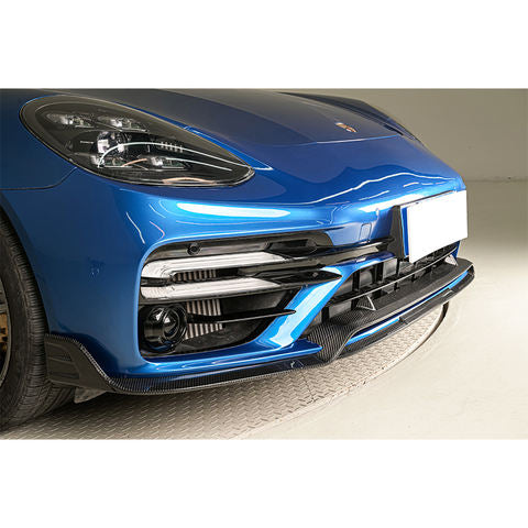 Pare-chocs Avant En Fibre De Carbone Pour Porsche 2017-2023 Panamera TurboS