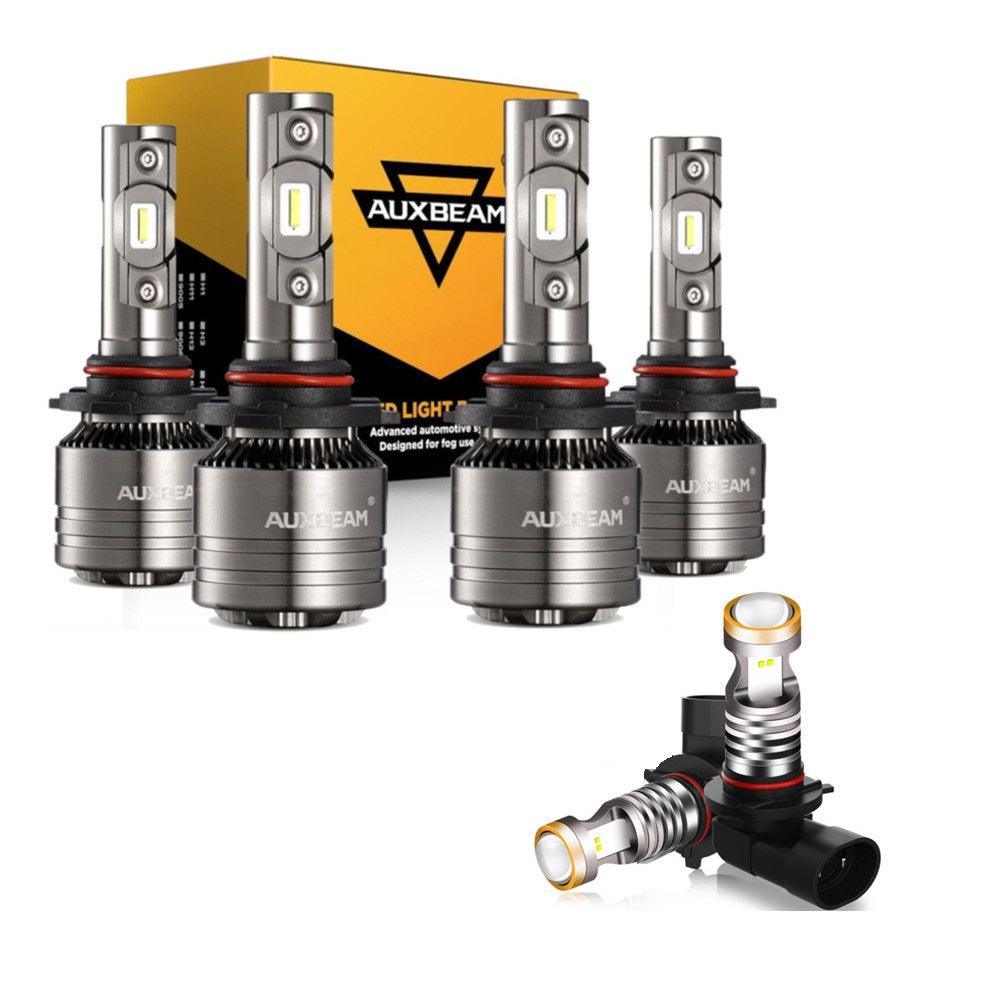 لسيارات GMC SIERRA 1500 2500 3500 HD CLASSIC موديلات 2003-2007، سلسلة T1 للتحكم في درجة الحرارة، مصابيح LED 16000 لومن، حزمة شعاع عالي ومنخفض