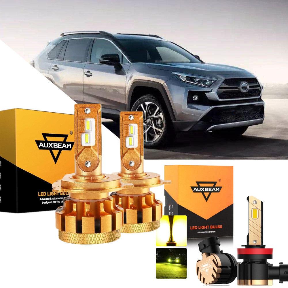 For 2005 Toyota RAV4 F-16 Plus Series Built-in Canbus Automotive Grade 14000LM LED Light Bulbs High Low Beam Bundle - Auxbeam  – éclairage LED auto