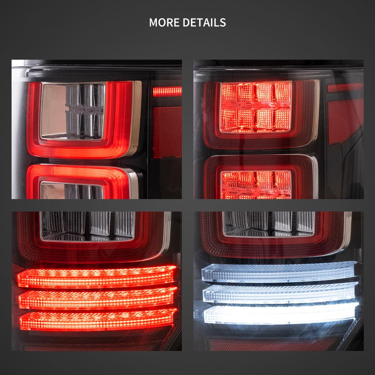 LED Tail Lights Assembly With Sequential Turn Signal For 2009-2014 Ford F150 12th Gen (P415) - Vland  – éclairage LED auto
