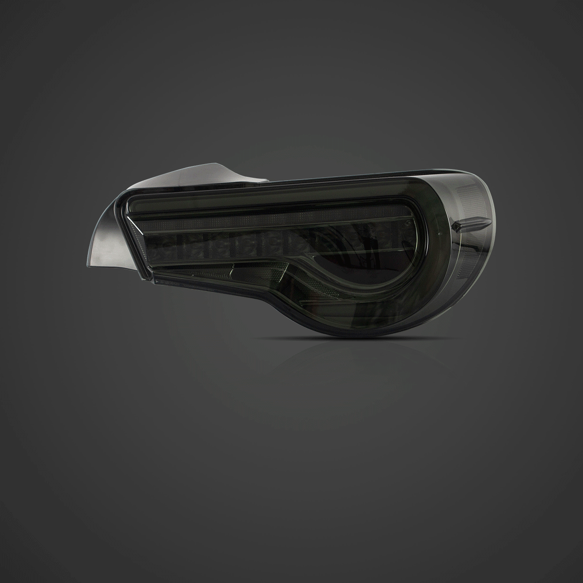 مجموعة مصابيح خلفية LED مع مؤشرات انعطاف متسلسلة لسيارة تويوتا 86 GT86 موديلات 2012-2020، وسوبارو BRZ موديلات 2013-2020، وسكيون FR-S موديلات 2013-2020