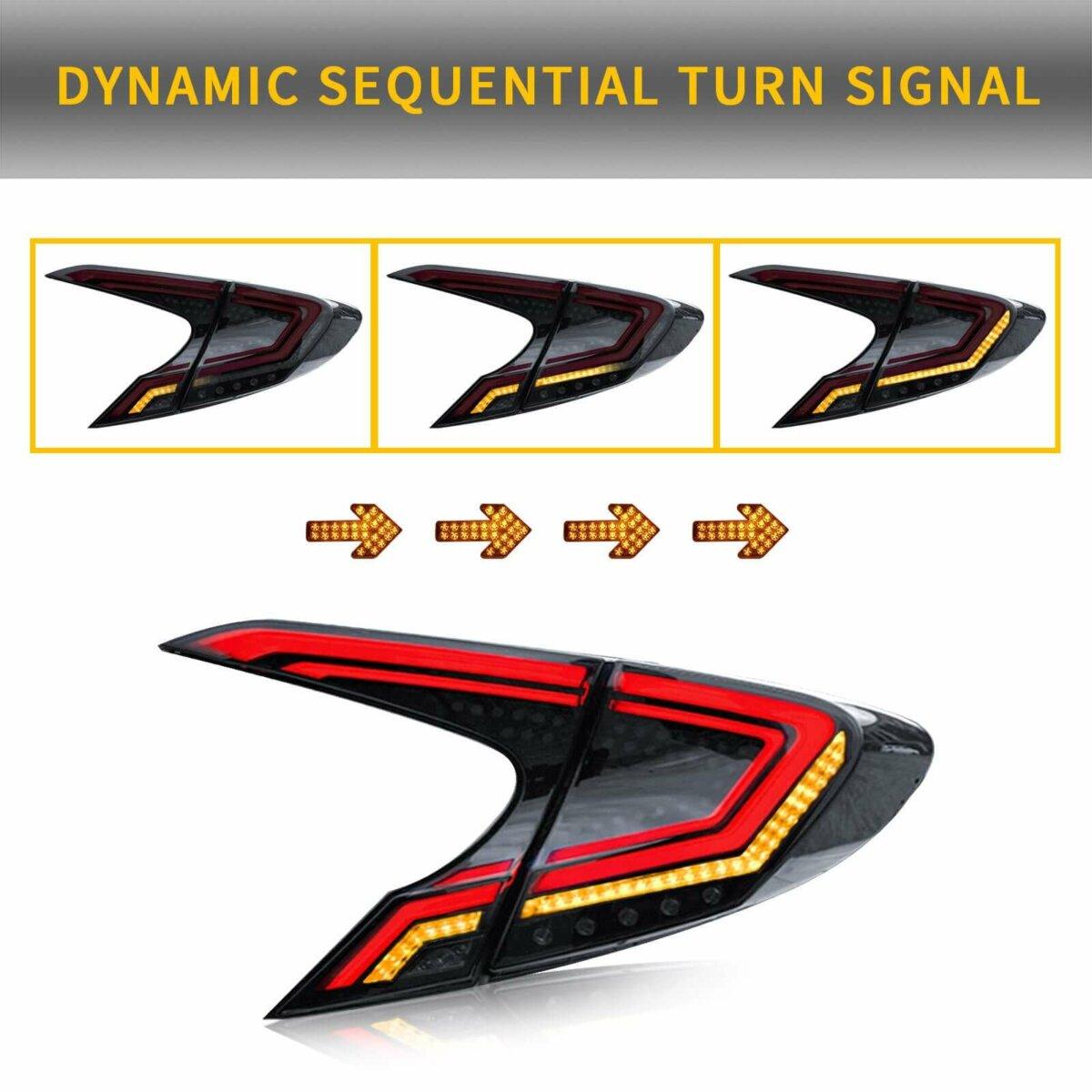 LED Tail Light Assembly For 2018-2020 Toyota CHR/C-HR