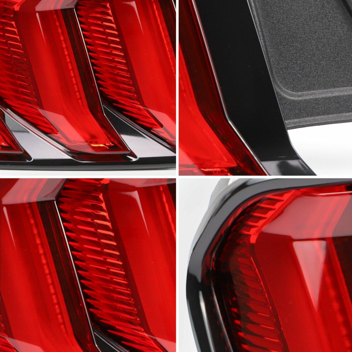 LED Tail Lights Assembly With 5 Modes Sequential Turn Signal For 2015-2023 Ford Mustang 6th Gen (S550) - Vland  – éclairage LED auto