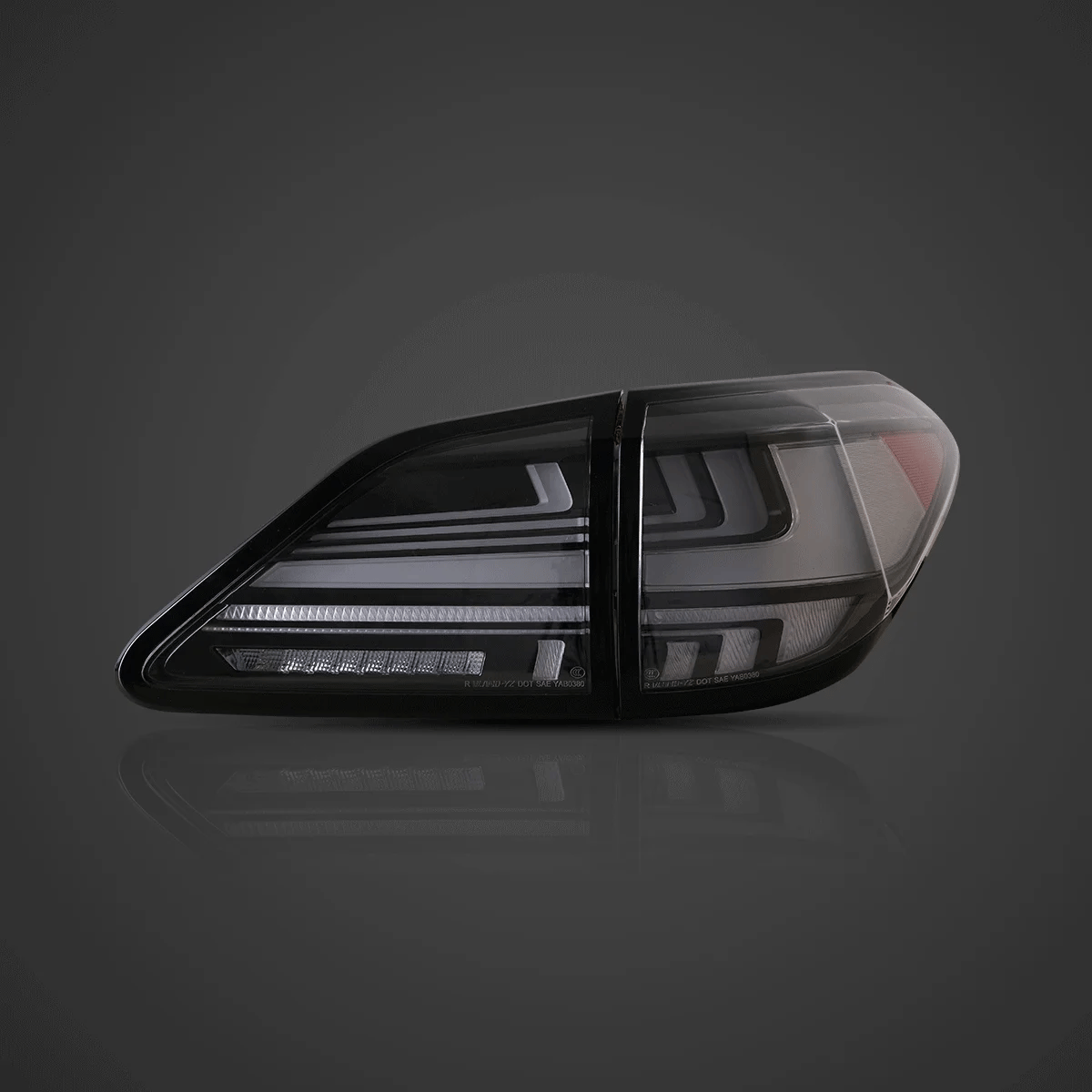 LED Tail Lights Assembly With Dynamic Welcome Lighting For 2008-2014 Lexus RX Series 3th Gen (AL10)(JAPAN BUILT)