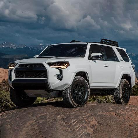 LED Headlight Assembly Matrix Projector Black For 2014-2022 Toyota 4Runner 5th Gen (N280)