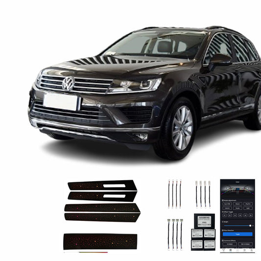 Volkswagen 11 18 Touareg Original Voiture Avec Étoile Haute 18 Lumières Modification Lumière Ambiante Intérieur Voiture