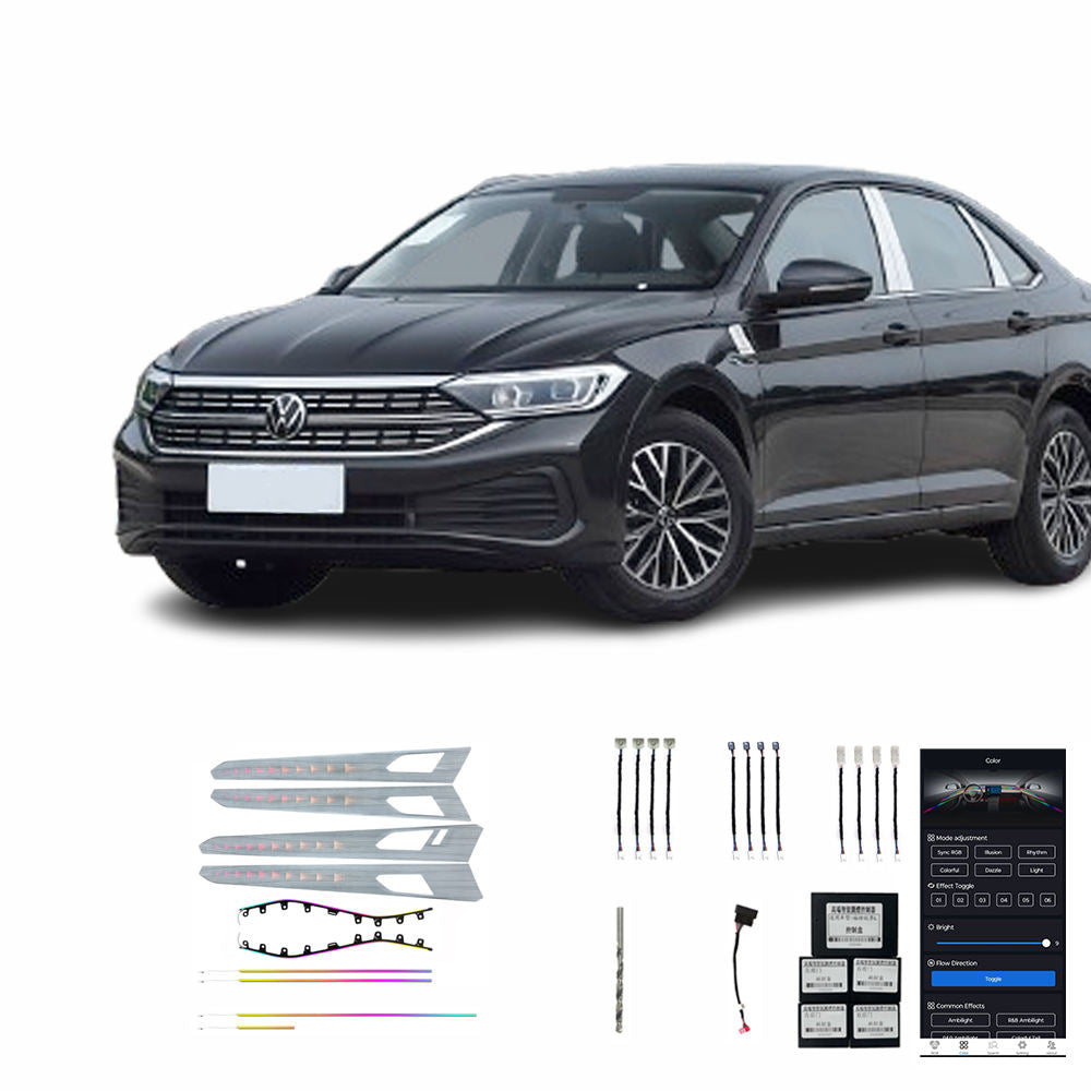 Volkswagen Sagitar 23 24 Chaîne Étoile 22 Lumières Vente Usine Lumière Ambiante Intérieure Voiture Haute Qualité Modifiée Sélection Haut Parleur