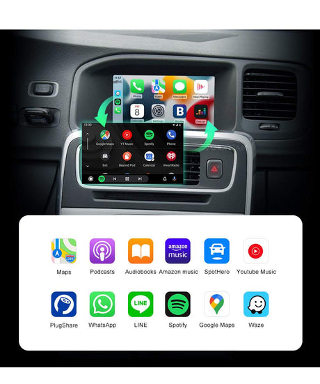 صندوق CarPlay/Android Auto اللاسلكي للسيارات