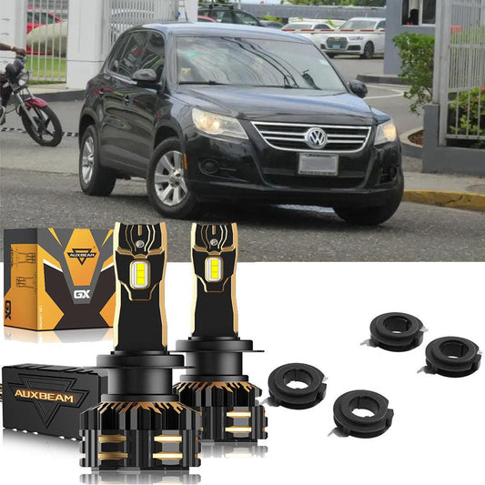 For 2007-2011 Volkswagen Tiguan 1 (5N) H7 LED Headlight Bulbs - Auxbeam  – éclairage LED auto