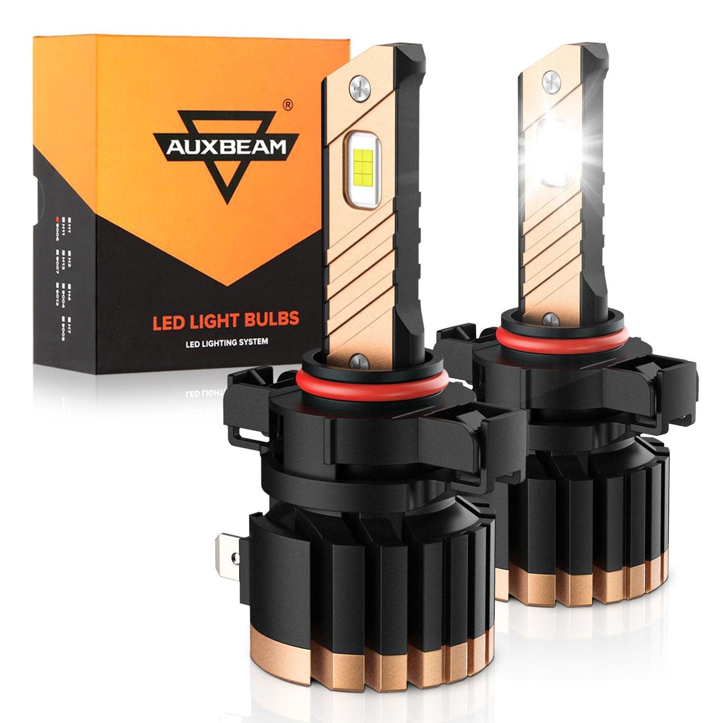 For 2007-2012 Ford Mustang Shelby GT500 H13 LED Headlight Bulbs - Auxbeam  – éclairage LED auto