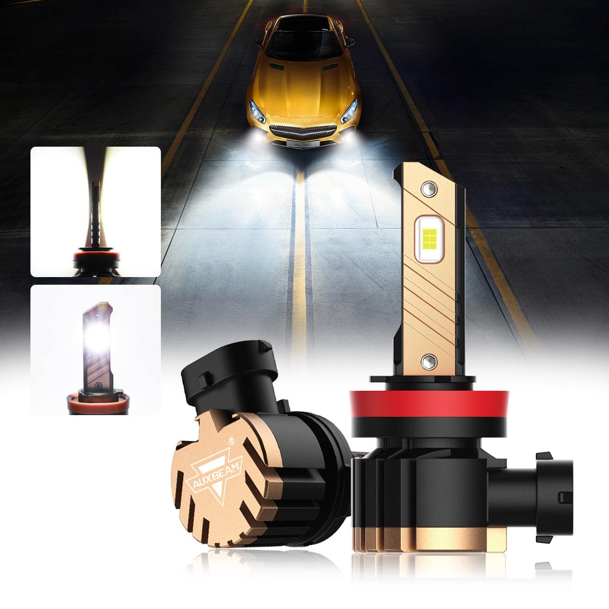 For 2021-2022 Toyota Tacoma H11 LED Headlight Bulbs Bundle - Auxbeam  – éclairage LED auto