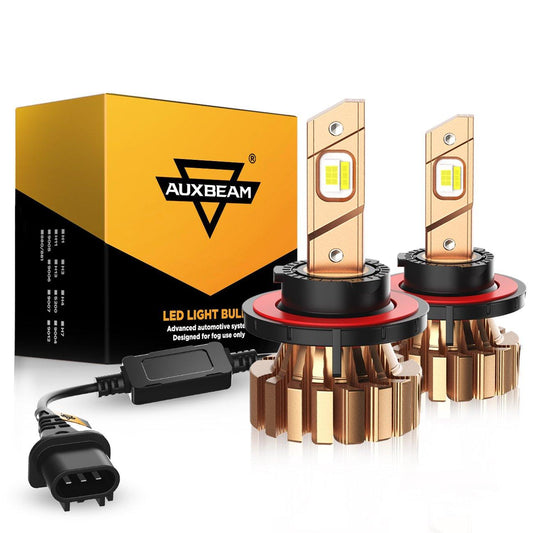 H13 LED Headlight Bulbs 44W 4000LM X60 Series Fanless 6500K Cool White | 2 Bulbs