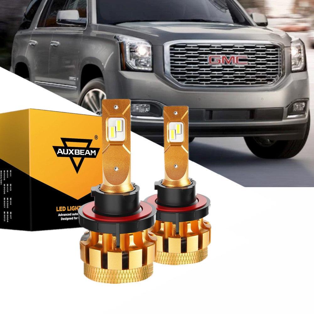 For 2007-2014 Yukon XL 1500 F-16 Plus Series Built-in Canbus Automotive Grade 14000LM LED Light Bulbs High Low Beam Bundle - Auxbeam  – éclairage LED auto