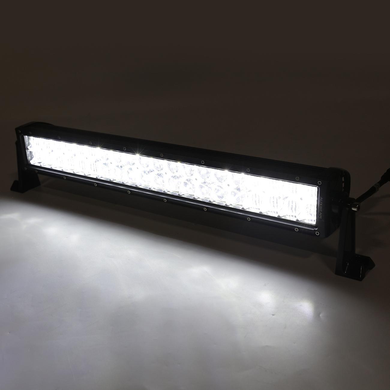 شريط إضاءة LED للطرق الوعرة مقاس 22 بوصة بإضاءة RGB متغيرة الألوان ومستقيمة/منحنية من سلسلة V