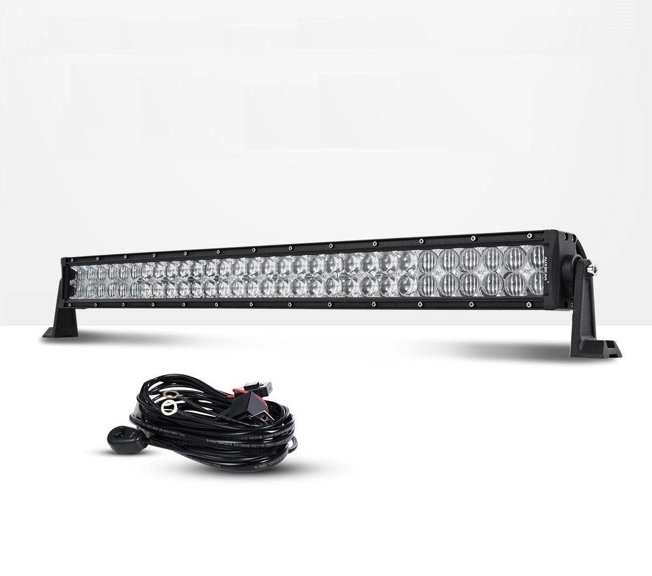 5D Series 22 Inch/32 Inch/42 Inch/50 Inch/52 Inch Combo Beam Straight/Curved Double Row LED Light Bar
