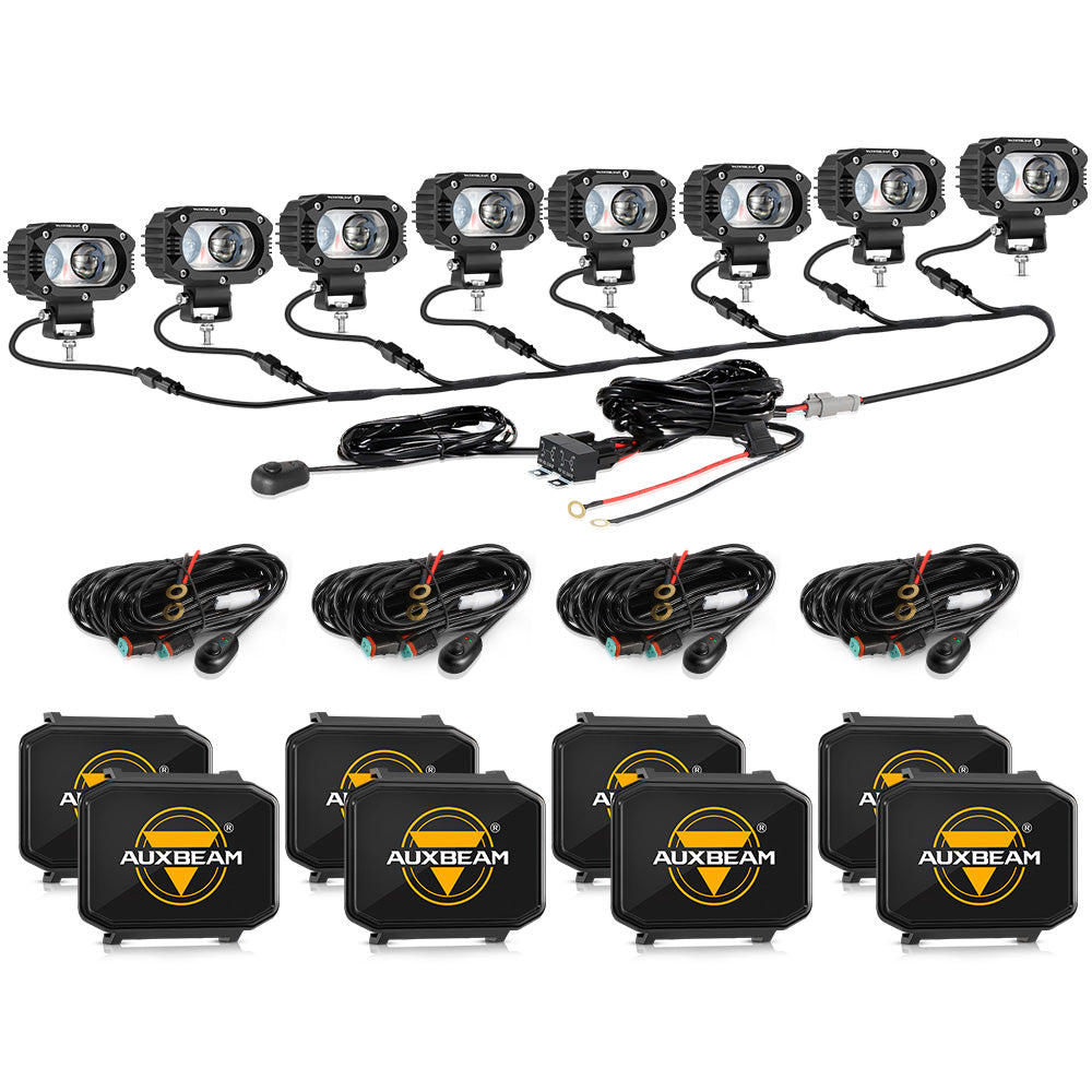 R4 Series | 4 Inch 60W Spot Beam LED Pods Light White Driving Light