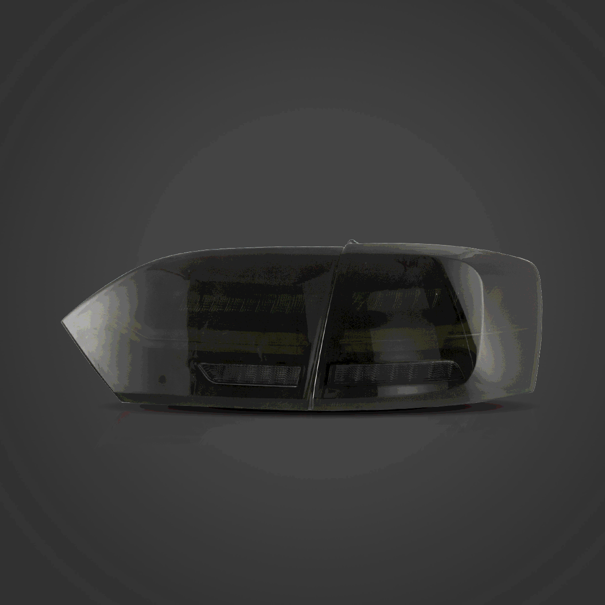 مجموعة مصابيح خلفية LED مع إشارة انعطاف تسلسلية LED كاملة لسيارة فولكس فاجن جيتا/ساجيتار الجيل السادس (A6) موديلات 2011-2014