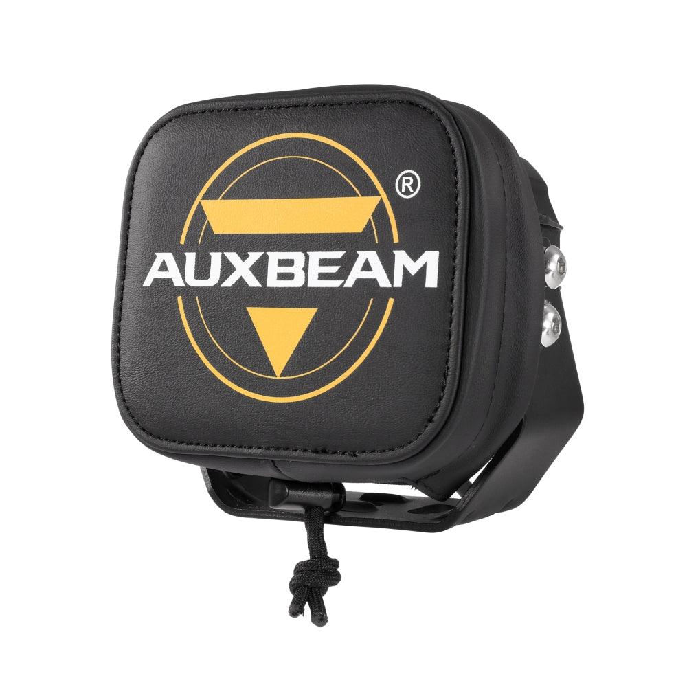 (قطعتان/مجموعة) غطاء جلدي أسود لضوء القيادة LED مقاس 5 بوصات وغطاء واقي للضوء