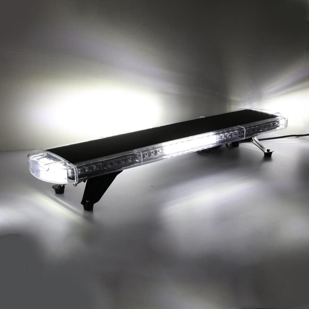 38.5 Inch Rooftop Strobe Flashing Light Bar with Mounting Brackets 20 Flashing Modes Emergency Safety Warning Caution Beacon Lights