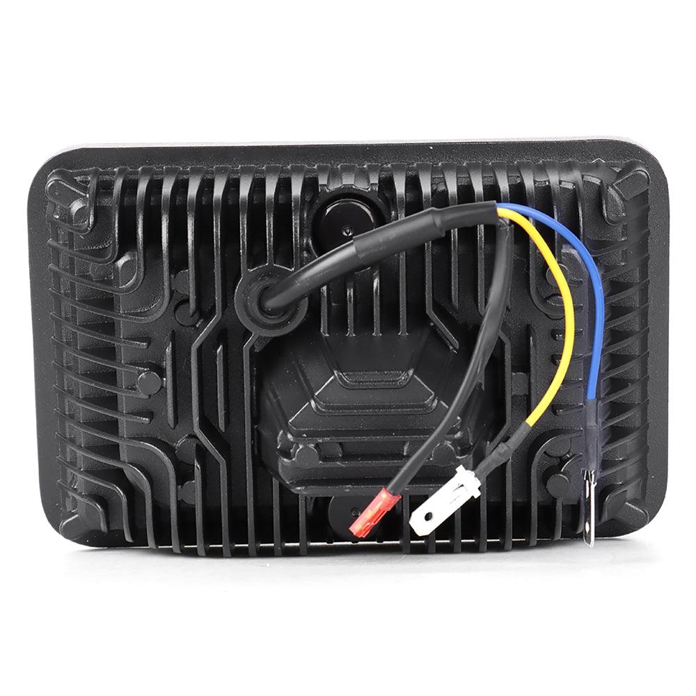 4x6 Inch DOT Sealed Beam LED Headlights with DRL For Peterbilt Kenworth Freightinger Ford Chevrolet