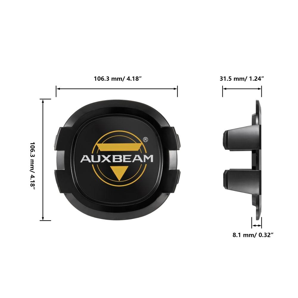 P4 Series | 4 Inch 90W Round LED Driving Lights Spot Amber Pod Lights - Auxbeam  – éclairage LED auto
