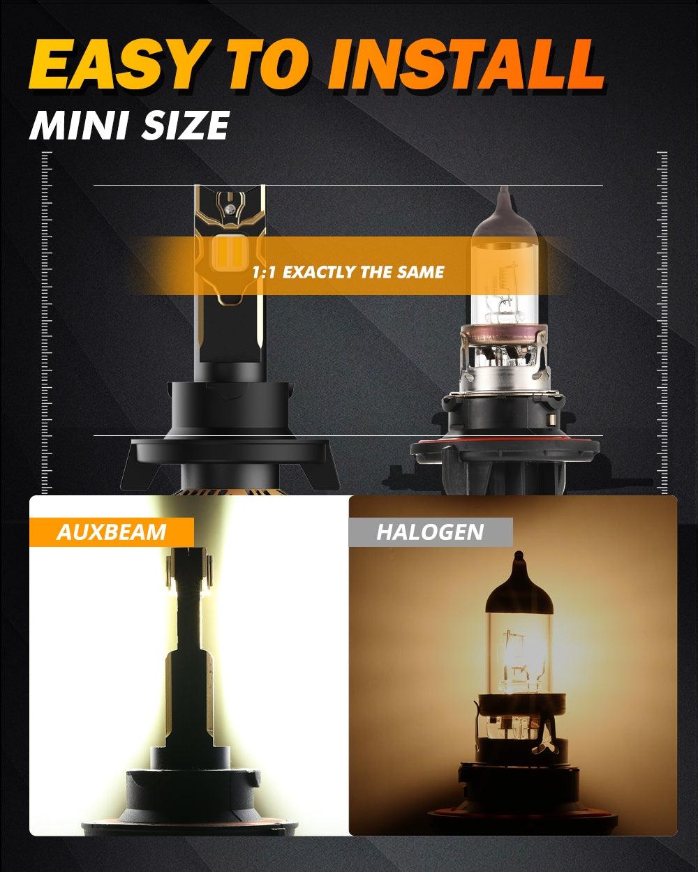 For 2020 Jeep Gladiation H13 LED Headlight Bulbs Bundle - Auxbeam  – éclairage LED auto