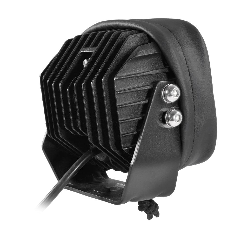 مصابيح قيادة LED بيضاء/كهرمانية مقاس 5 بوصات 110 وات لمركبات ATV UTV جنبًا إلى جنب 4X4 