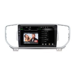 Car radio for Kia New Sportage Vertical (2016 onwards) with navigation, rearview camera...