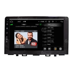 راديو سيارة كيا ريو/ستونيك من 2017 فصاعدًا مع نظام ملاحة وكاميرا خلفية