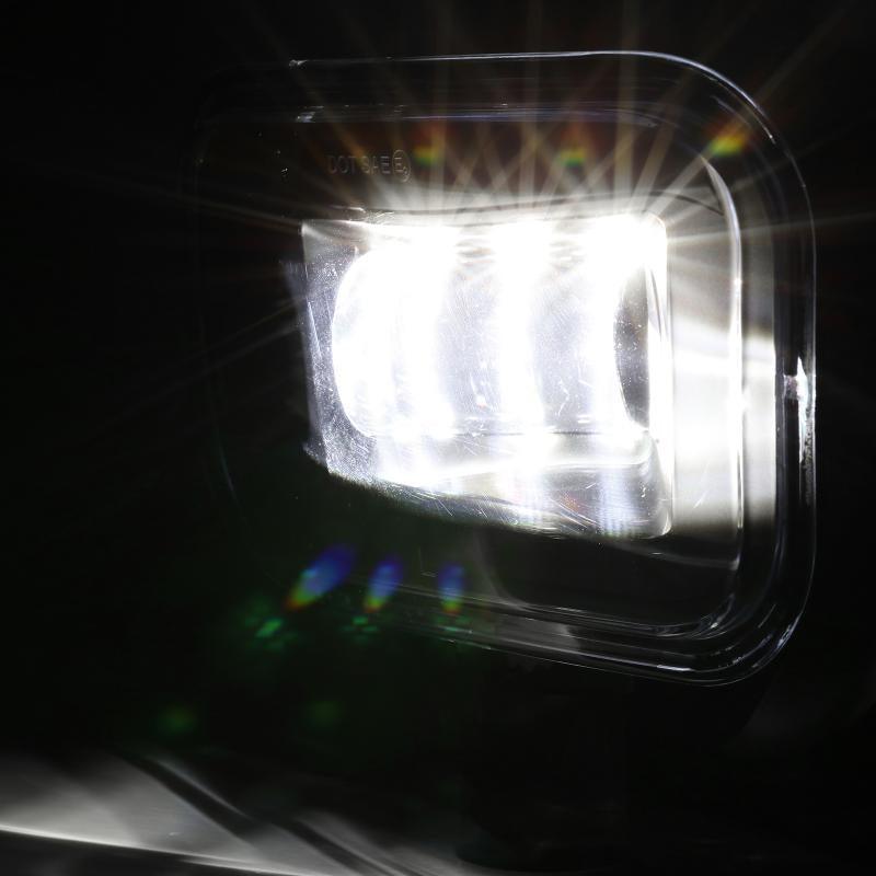 (2pcs/set) 36W LED Fog Light for Dodge Ram 1500 2009-2012 Dodge Ram 2500/3500 2010-2018 (Black)