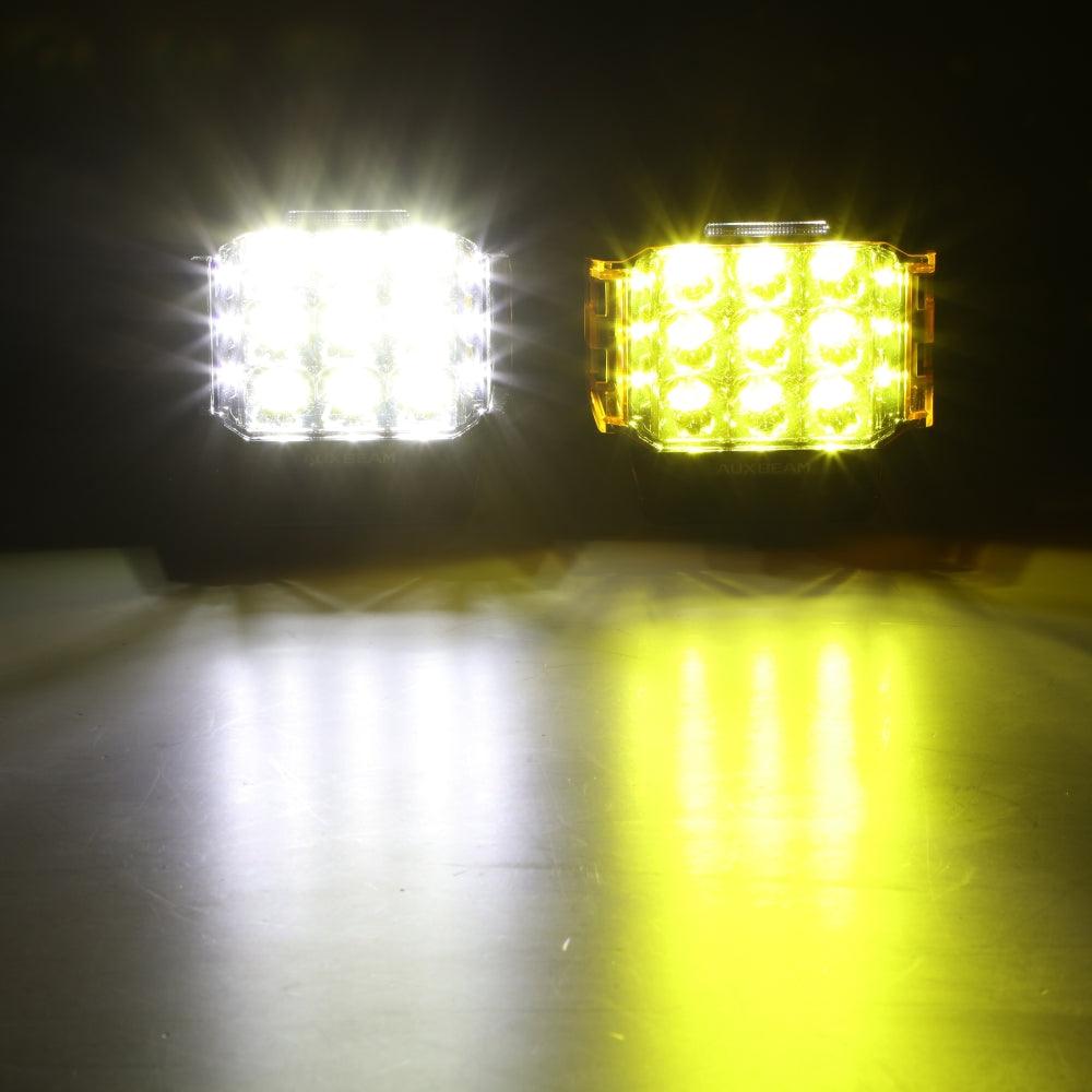 V-Max Series LED Pod Light Amber Cover Light Shield Cover - Auxbeam  – éclairage LED auto